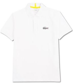 Uomo Polo Bianco M 100% Cotone