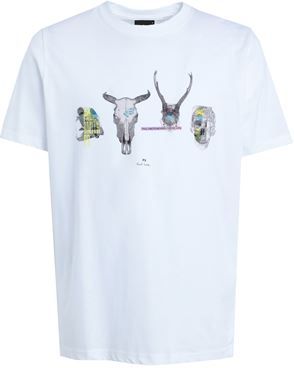 Uomo T-shirt Bianco S 100% Cotone organico