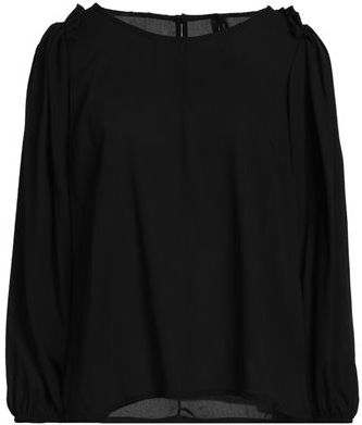 Donna Blusa Nero 44 100% Poliestere