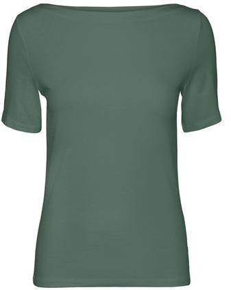 Donna T-shirt Verde XS Poliestere