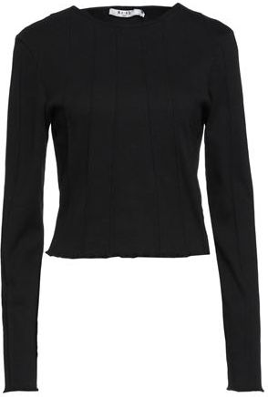 Donna T-shirt Nero L 95% Cotone 5% Elastan