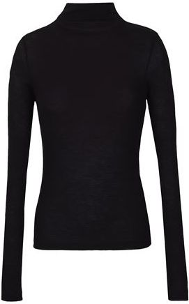 Donna T-shirt Nero XS 100% Lyocell