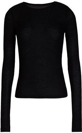 Donna T-shirt Nero XS 100% Lyocell