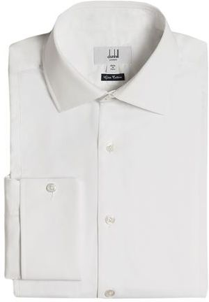 Uomo Camicia Bianco 38 100% Cotone