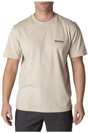 Uomo T-shirt Beige XXL Cotone