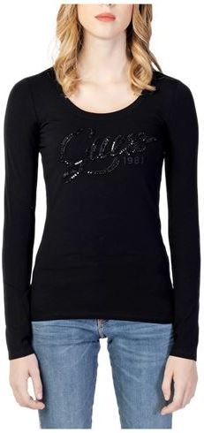 Donna T-shirt Nero XS Fibre sintetiche