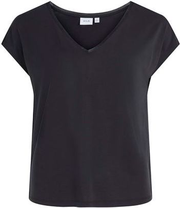 Donna T-shirt Nero L Modal