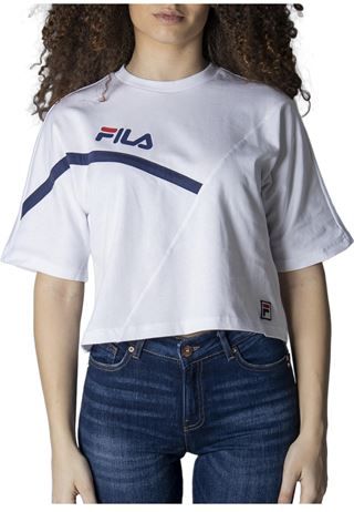 Donna T-shirt Bianco XS Fibre sintetiche