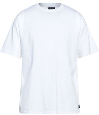 Uomo T-shirt Bianco XS 100% Cotone Poliestere