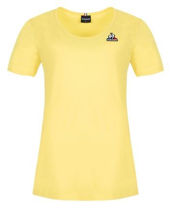 Donna T-shirt Giallo XS Cotone