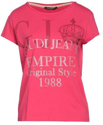 Donna T-shirt Fucsia XS 95% Cotone 5% Elastan