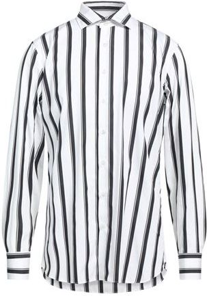 Uomo Camicia Bianco 38 100% Cotone