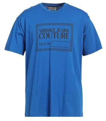 Uomo T-shirt Blu S 100% Cotone