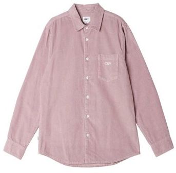 Uomo Camicia Rosa S 100% Cotone