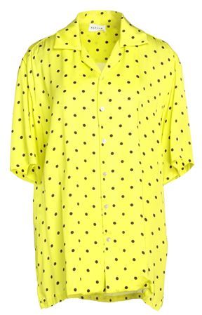 Donna Camicia Giallo XS 100% Viscosa