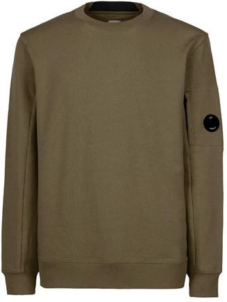 Uomo Felpa Verde S 100% Cotone