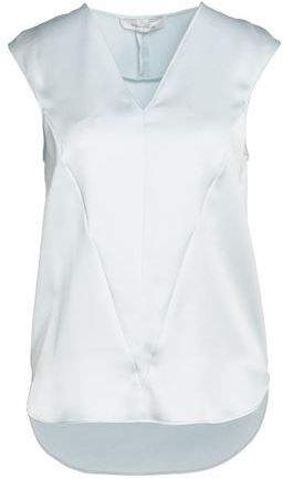 Donna Top Celeste 40 100% Poliestere