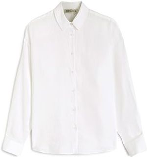 Donna Camicia Bianco 40 Lino