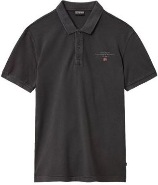 Uomo Polo Grigio S Cotone