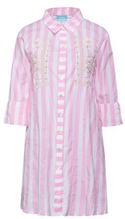 Donna Vestito corto Rosa S 100% Cotone