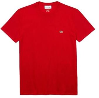 Uomo T-shirt Rosso XS Cotone