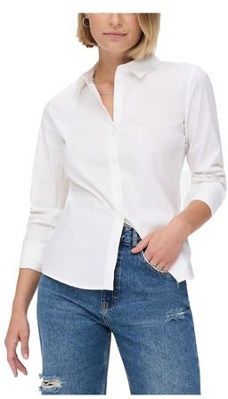 Donna Camicia Bianco XS Cotone