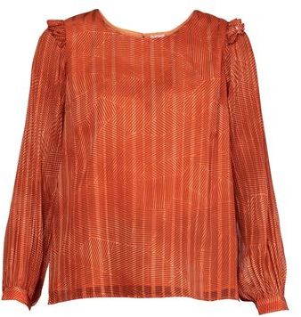 Donna Blusa Nocciola 40 100% Poliestere