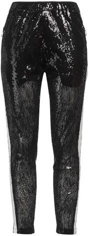 Donna Pantalone Nero 38 100% Poliestere