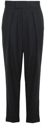 Donna Pantalone Nero 38 100% Lana