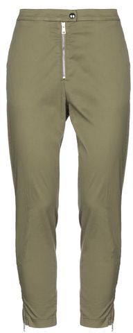 Donna Pantalone Verde militare 26 97% Cotone 3% Elastan