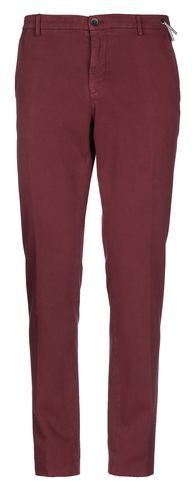 Uomo Pantalone Bordeaux 44 98% Cotone 2% Elastan