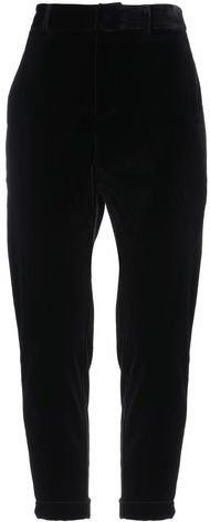 Donna Pantalone Nero 40 98% Cotone 2% Elastan