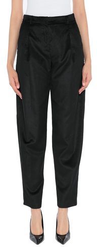 Donna Pantalone Nero 42 80% Cotone 15% Viscosa 5% Seta