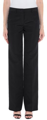 Donna Pantalone Nero 40 74% Viscosa 26% Lino