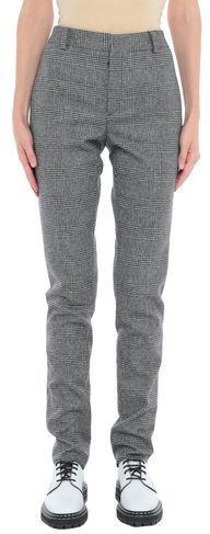 Donna Pantalone Grigio 42 100% Lana