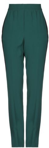 Donna Pantalone Verde scuro 40 58% Viscosa 42% Acetato