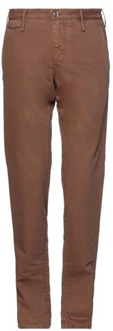 Uomo Pantalone Marrone 30 100% Cotone