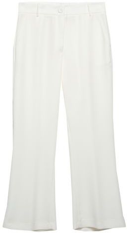 Donna Pantalone Avorio 42 100% Poliestere