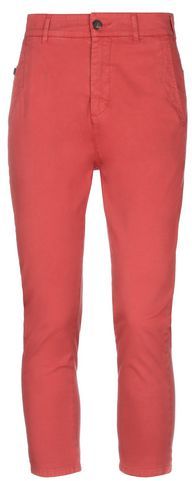 Donna Pantaloni cropped Mattone 28 97% Cotone 3% Elastan