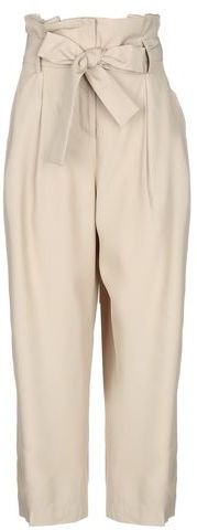 Donna Pantalone Beige 38 100% Viscosa