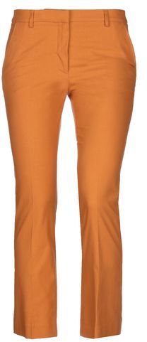 Donna Pantalone Ocra 44 97% Cotone 3% Elastan