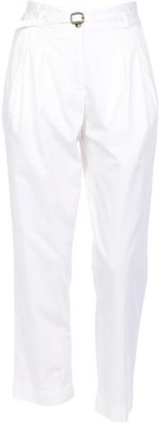 Donna Pantalone Bianco 28 98% Cotone 2% Elastan