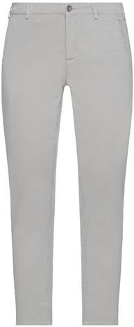 Donna Pantaloni cropped Grigio chiaro 44 98% Cotone 2% Elastan