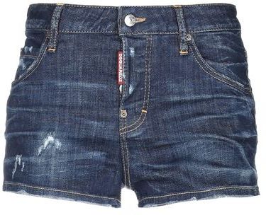 Donna Shorts jeans Blu 36 98% Cotone 2% Elastan
