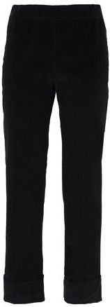 Donna Pantalone Nero XS 98% Cotone 2% Elastan