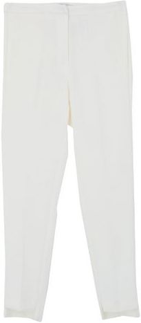 Donna Pantalone Avorio 46 91% Poliestere 9% Elastan