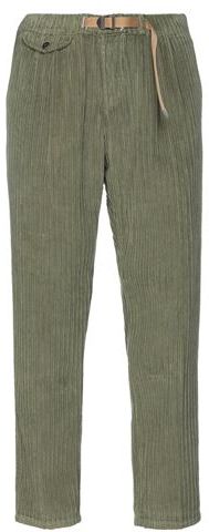 Uomo Pantalone Verde militare 54 100% Cotone