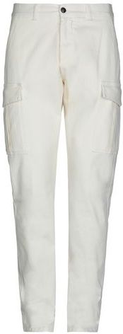 Uomo Pantalone Bianco 32 98% Cotone 2% Elastan