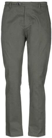 Uomo Pantalone Verde militare 29 98% Cotone 2% Elastan