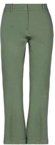 Donna Pantalone Verde militare 25 97% Cotone 3% Elastan